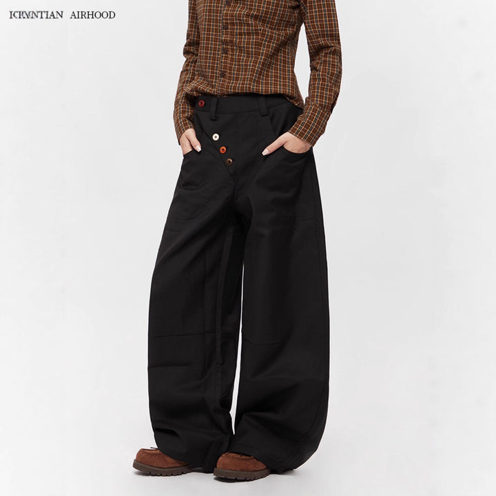 Ladies Fashion Wide Leg Pants Mune Fashion