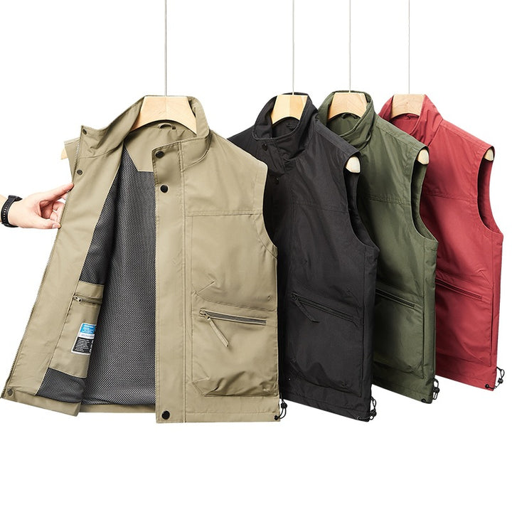 Men's multifunctional outdoor jacket with high collar Mune Fashion