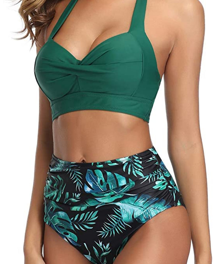 Ladies Fashionable Bikini with High-Cut Panties Mune Fashion