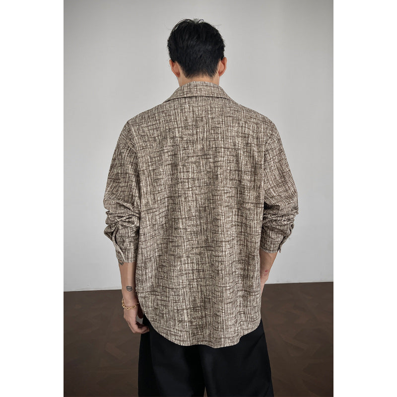 Men's Structured Leisure Blouse Mune Fashion