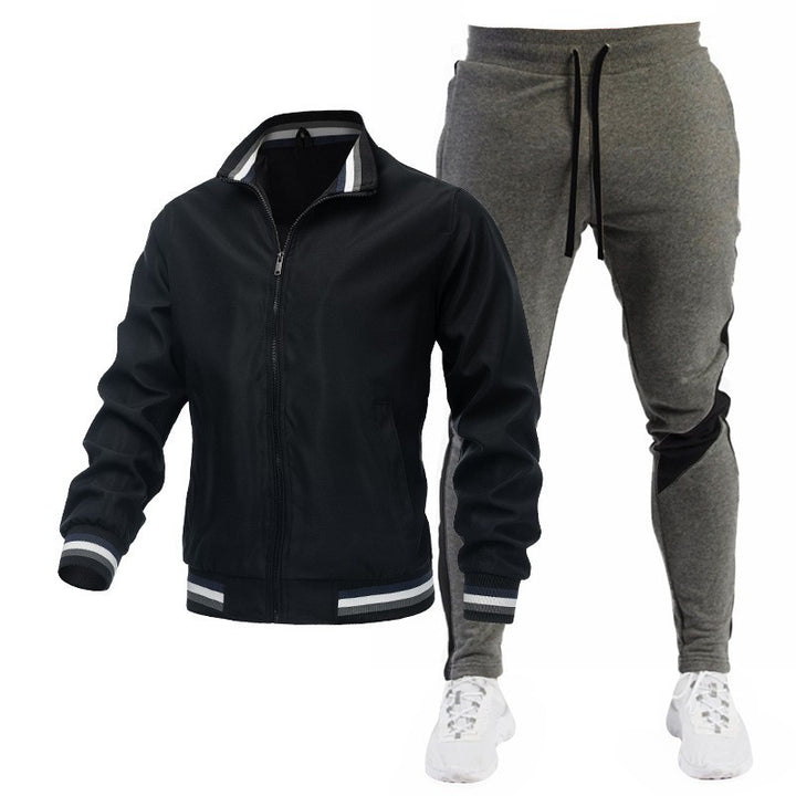 Men's Sporty Track Jacket and Jogging Pants Set Mune Fashion
