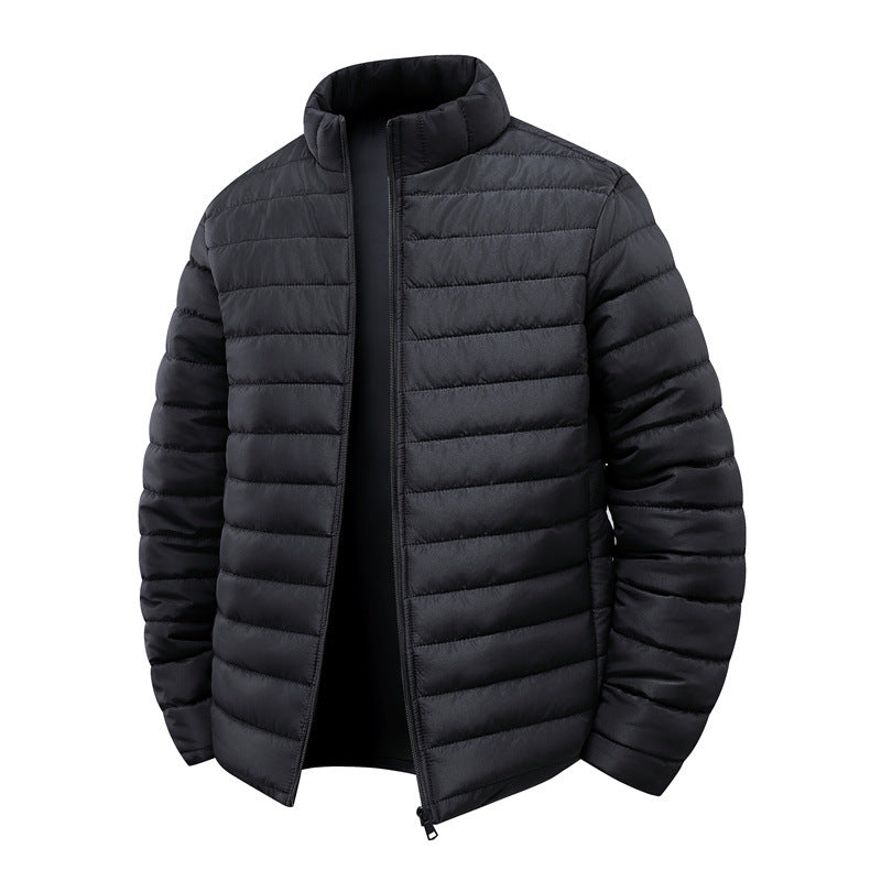 Men's Light Padded Jacket with High Collar Mune Fashion 1788241780