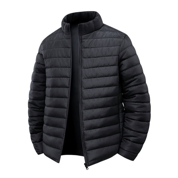 Men's Light Padded Jacket with High Collar Mune Fashion 1788241780