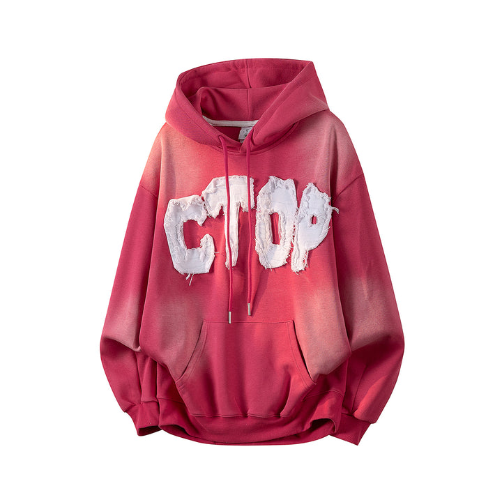 Unisex Oversize Hoodie with handwritten graphic print, kangaroo pocket & ribbed hem Mune Fashion