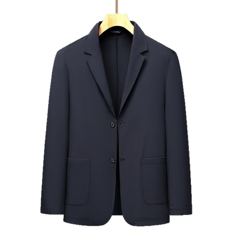 Men's Smart-Casual Travel Blazer made of Stretch-Travel Material with Patch Pockets Mune Fashion