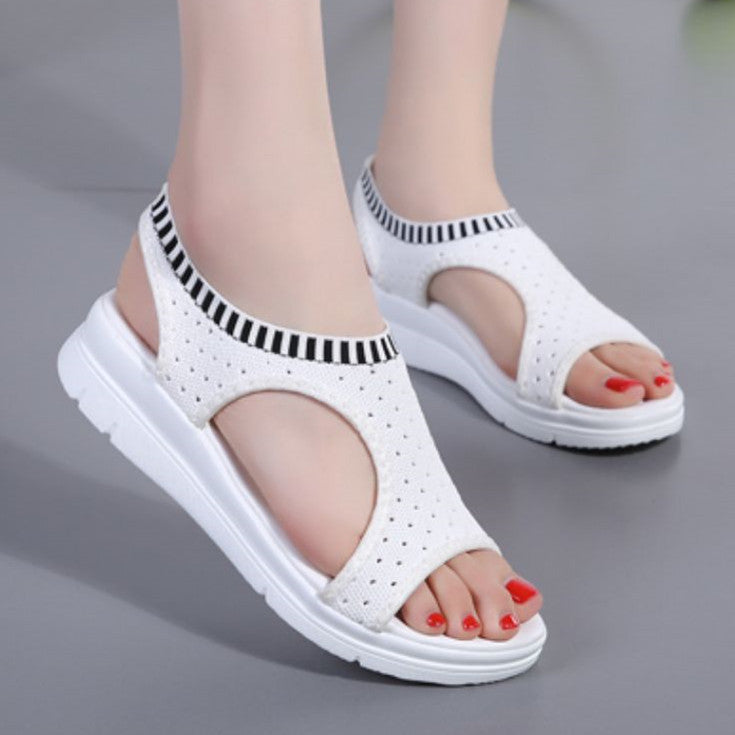 Ladies Lightweight Orthopedic Wedge Sandals with Padded EVA Sole Mune Fashion