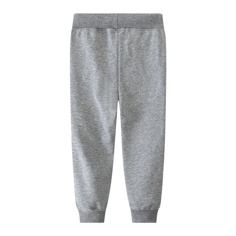 Boys comfortable sweatpants with fire brigade motif Mune Fashion