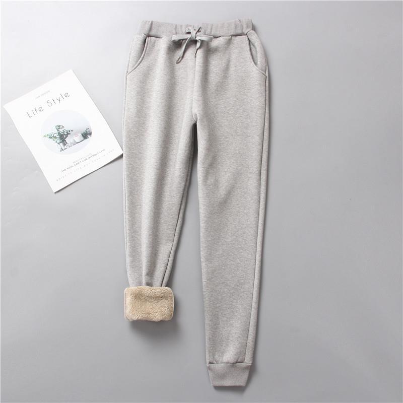 Women nan insulated thermal joggers with drawstring, side pockets, and slim leg Mune Fashion