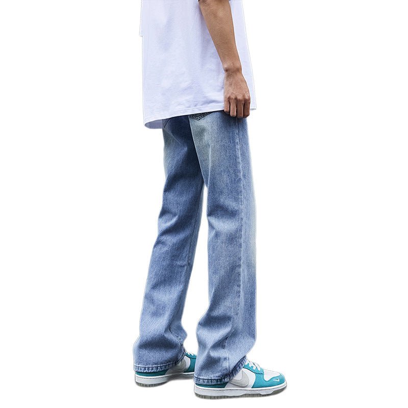 Men's Wide-Cut Denim Jeans Mune Fashion