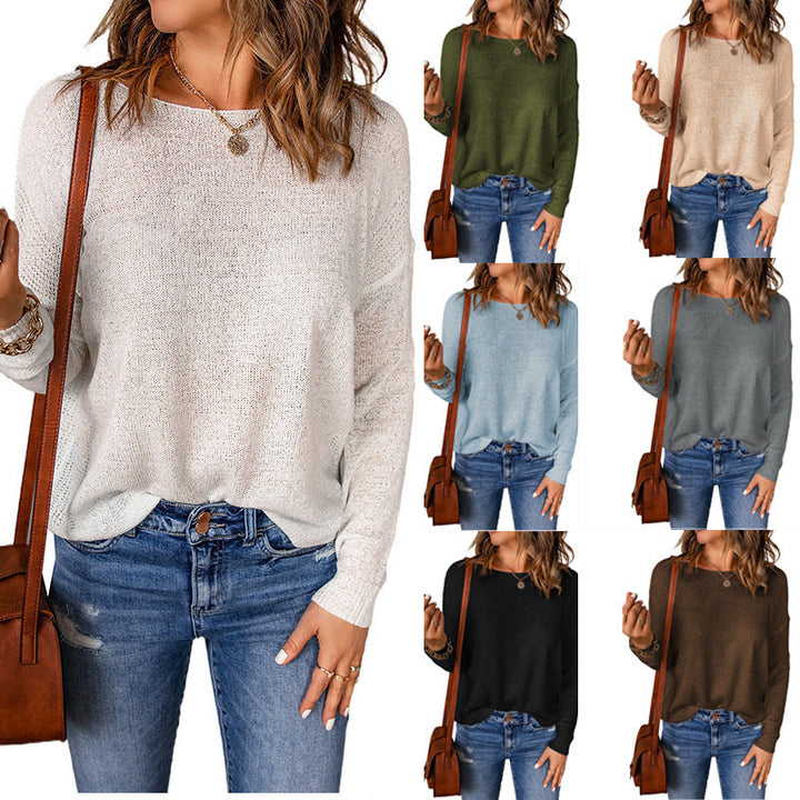 Women's Casual Knit Top Mune