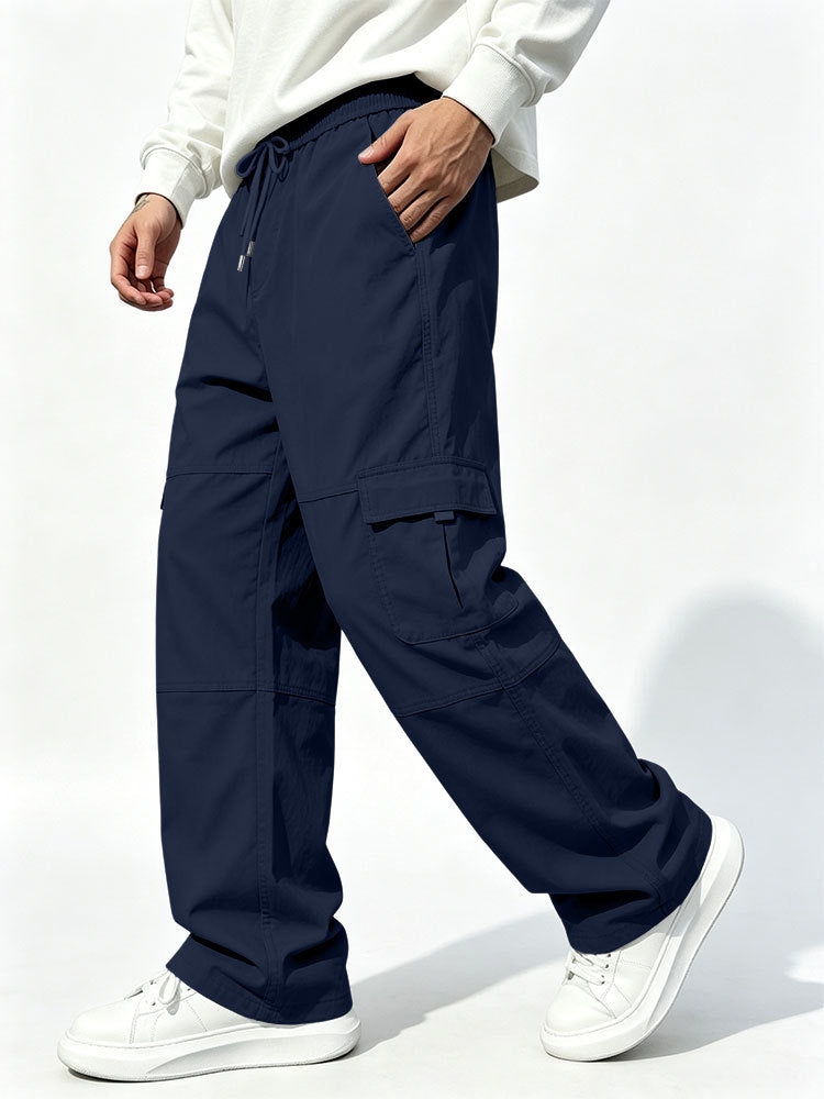 Men's cargo pants with a loose fit and elastic waistband Mune Fashion