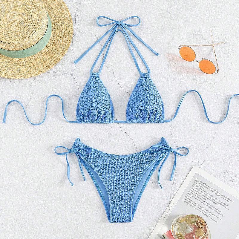 Women's Crochet Bikini Set Mune Fashion