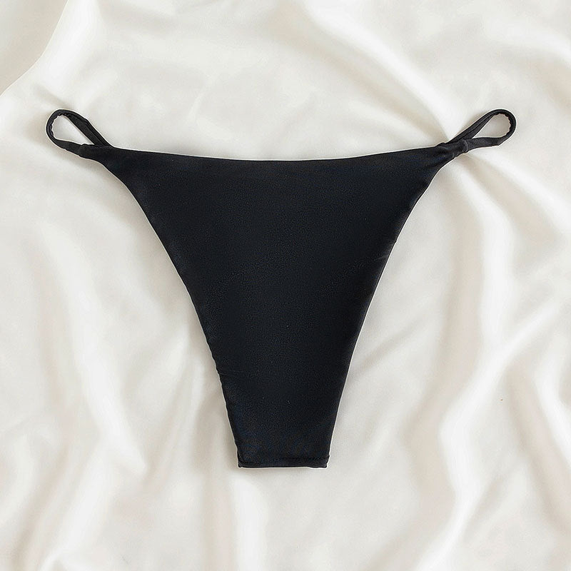 Women’s bikini brief with high leg cut and side lacing Mune Fashion