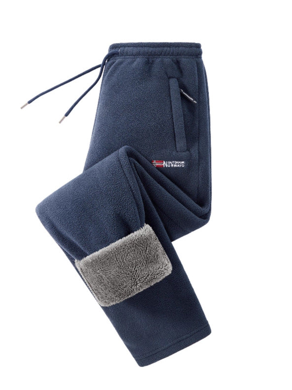Women's fleece jogging pants with teddy lining and zip pockets Mune Fashion