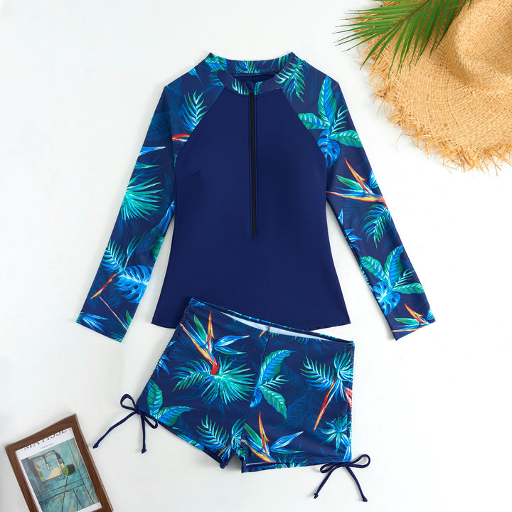 Ladies Sporty Long Sleeve Surf Wetsuit Mune Fashion