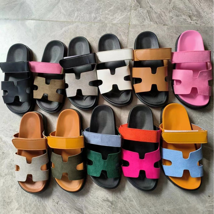 Men's Footbed Sandals Mune Fashion