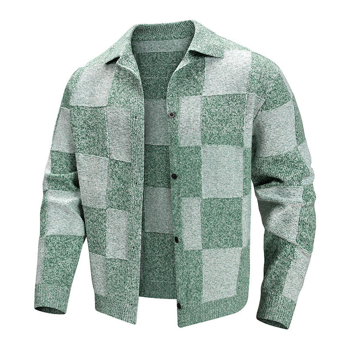 Women’s Stylish Checked Cardigan Mune Fashion