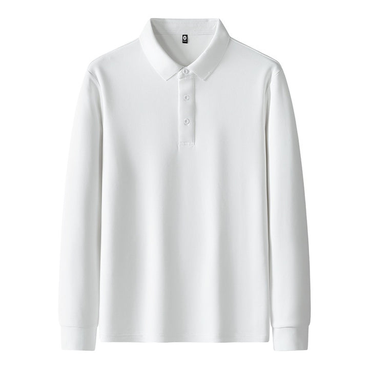 Women's polo shirt with long sleeves and button details Mune Fashion