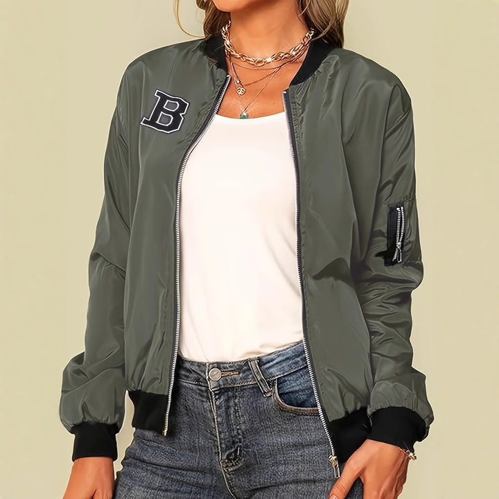 Women’s Stylish Bomber Jacket