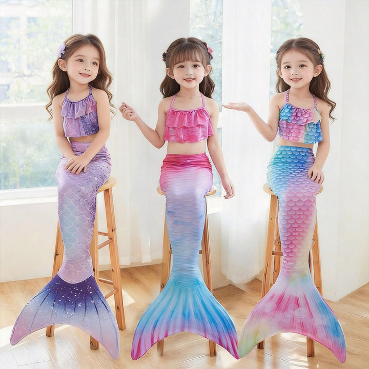 Girl Mermaid Costume Mune Fashion