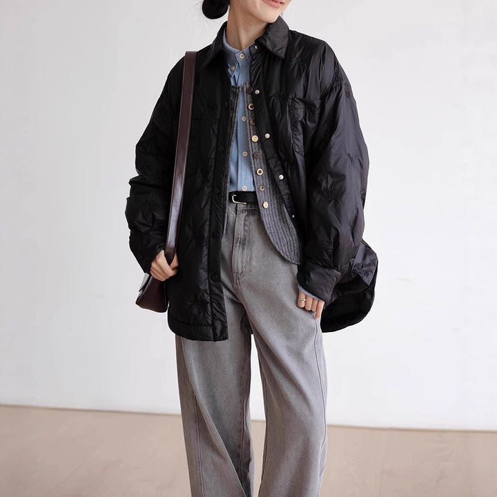 Ladies elegant and padded transitional jacket Drune