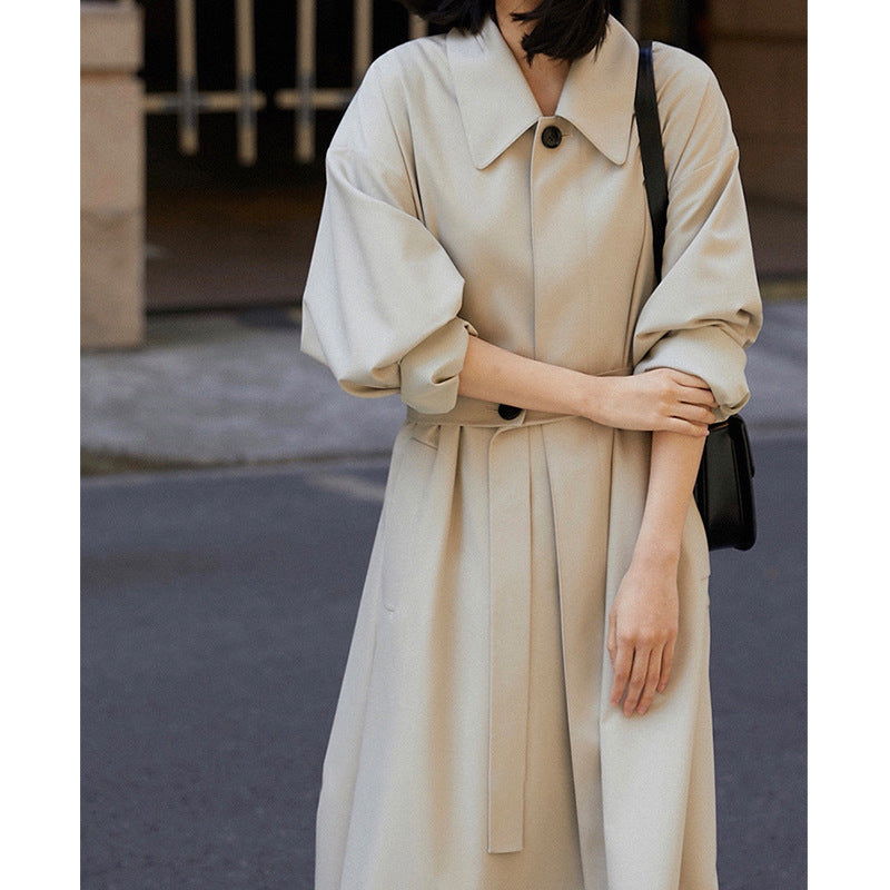 Women Elegant and Comfortable Trenchcoat Drune