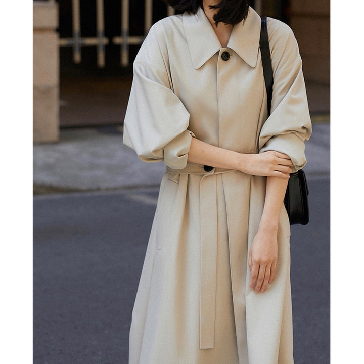 Women Elegant and Comfortable Trenchcoat Drune