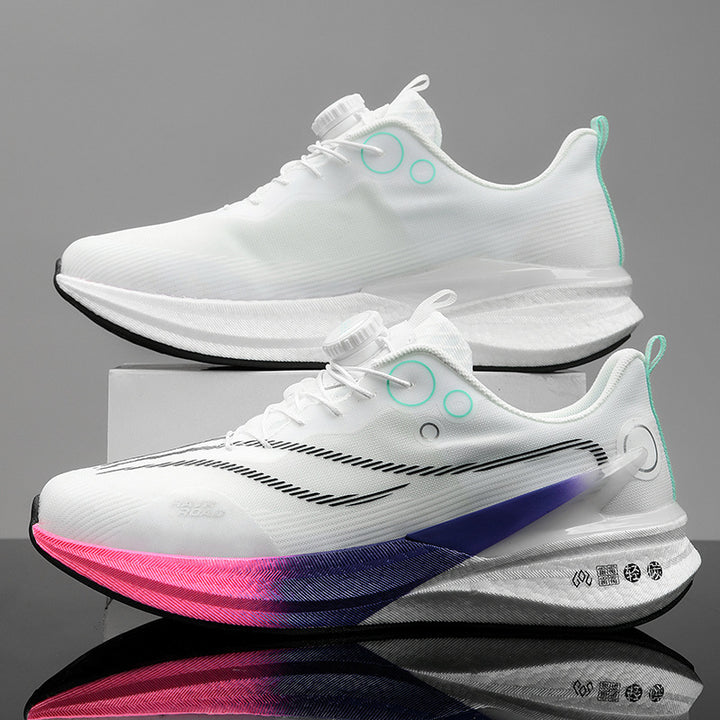 Unisex Performance Running Shoes with Twist Closure, Multi-layer Rebound Midsole and Stable TPU Heel Support Mune Fashion