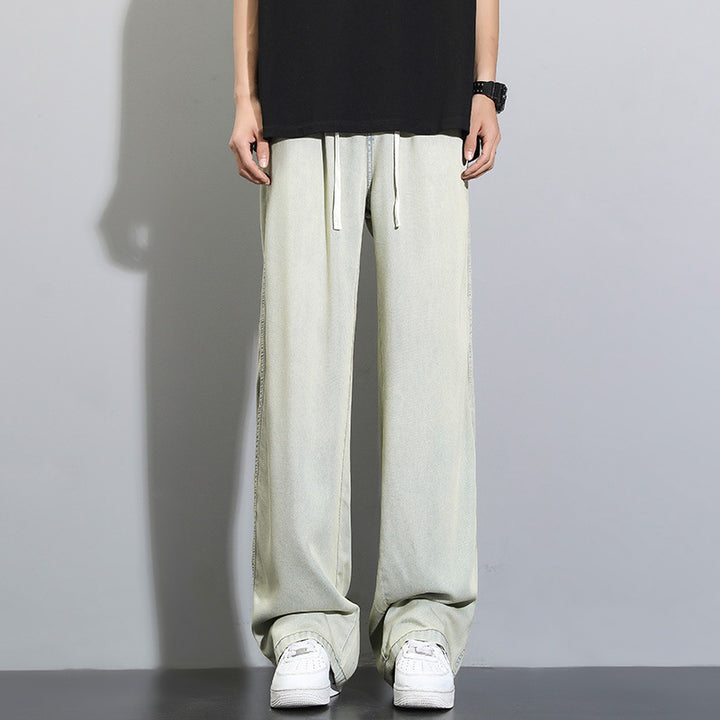 Men's Casual Wide-Leg Jeans
