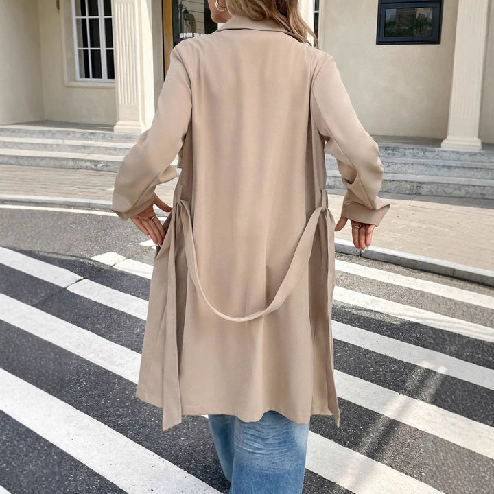 Women Elegant Trench Coat