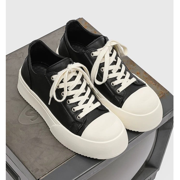 Women's High Sneakers with Trendy Platform Sole and Durable Upper Material Mune Fashion