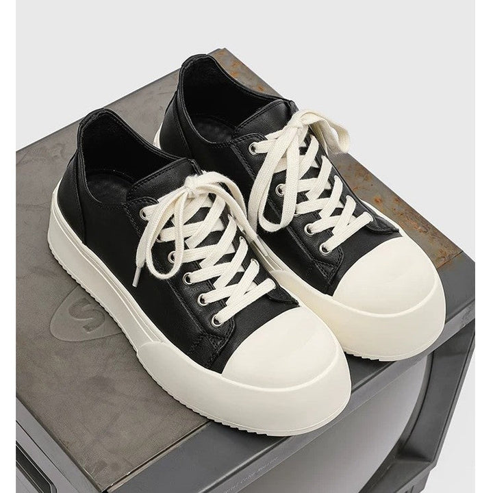 Women's High Sneakers with Trendy Platform Sole and Durable Upper Material Mune Fashion