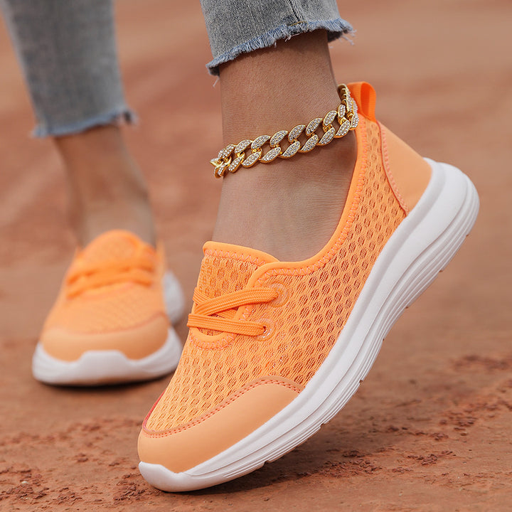 Women's breathable slip-on sneakers with viscoelastic insole and non-slip sole Mune Fashion