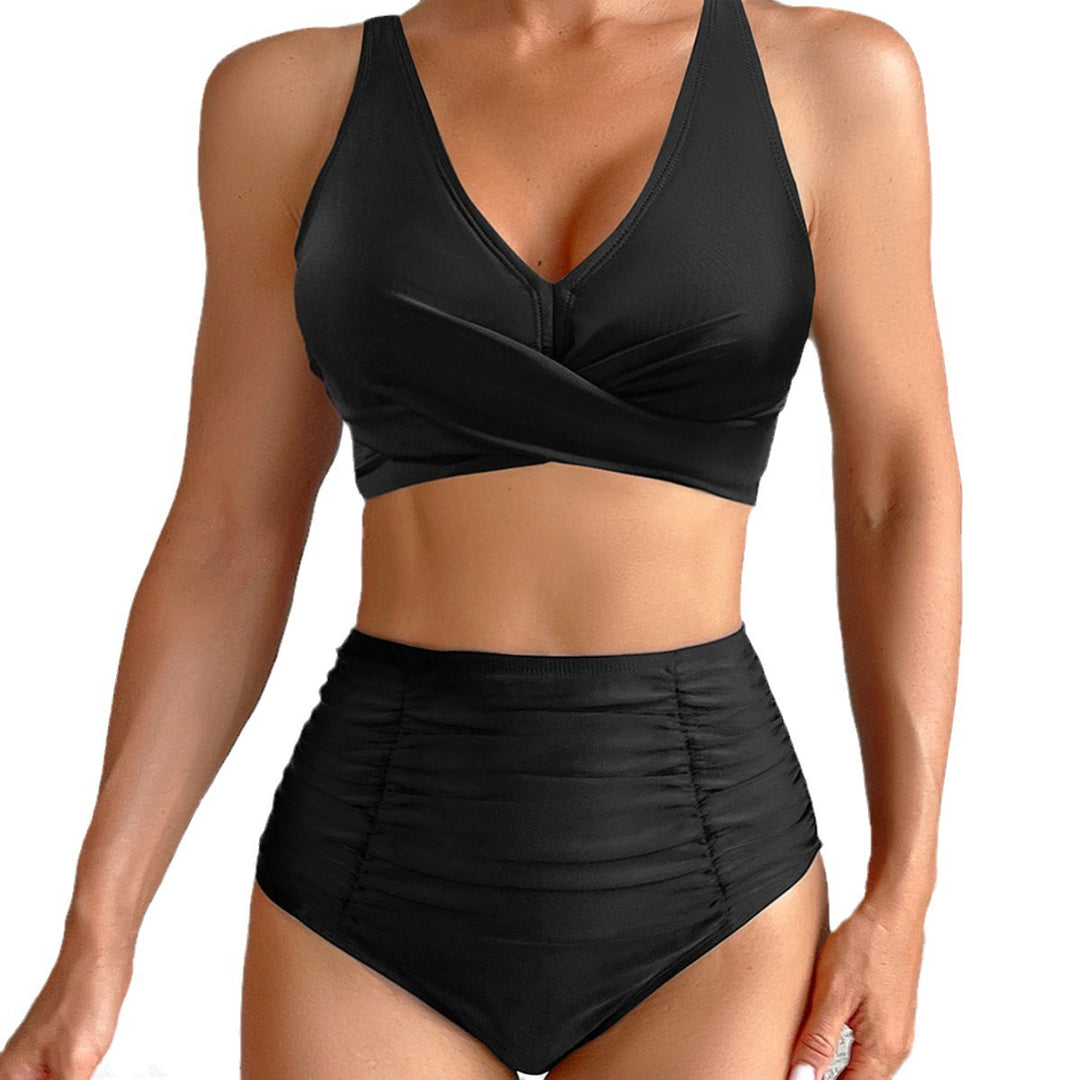 Women High-Waisted Swim Bikini Mune Fashion