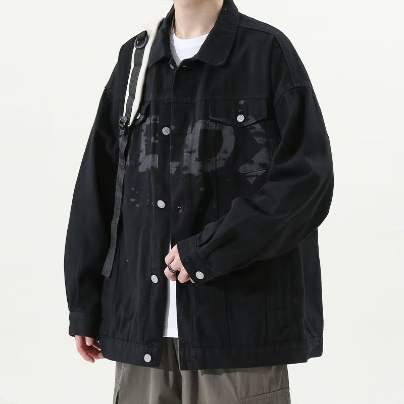 Men's Stylish Denim Jacket with Chest Pockets Mune Fashion