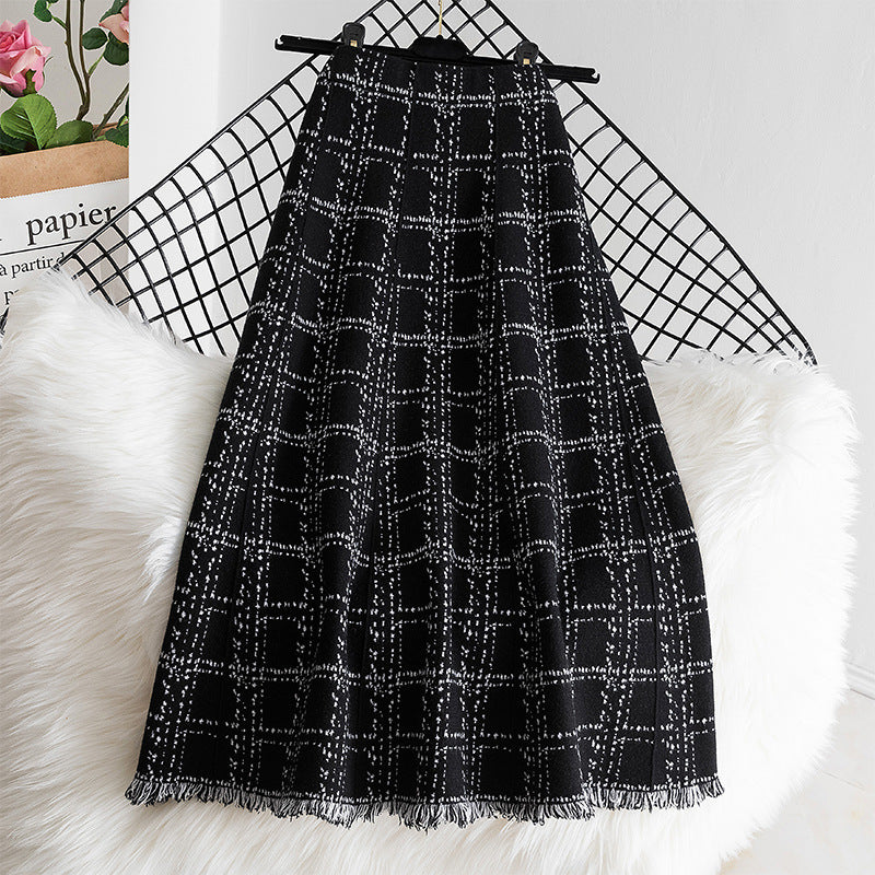 Ladies Long, padded A-line skirt Mune Fashion