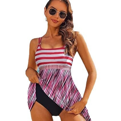 Women's swimming dress with floral pattern Mune Fashion