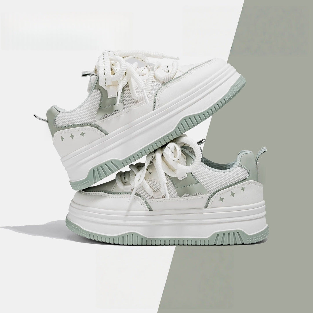 Women Trendy Sneakers with high comfort and breathable upper material Mune Fashion