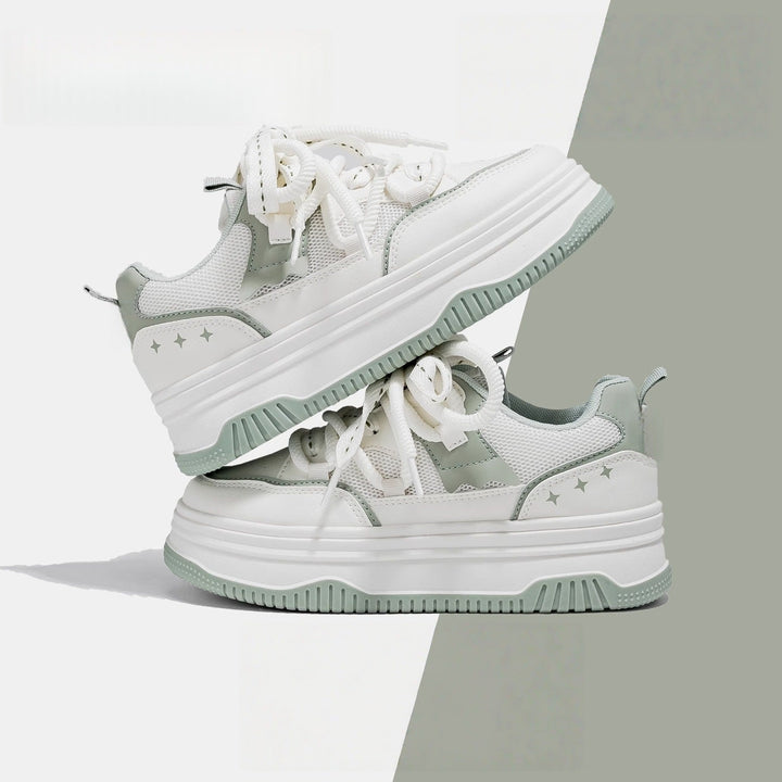 Women Trendy Sneakers with high comfort and breathable upper material Mune Fashion