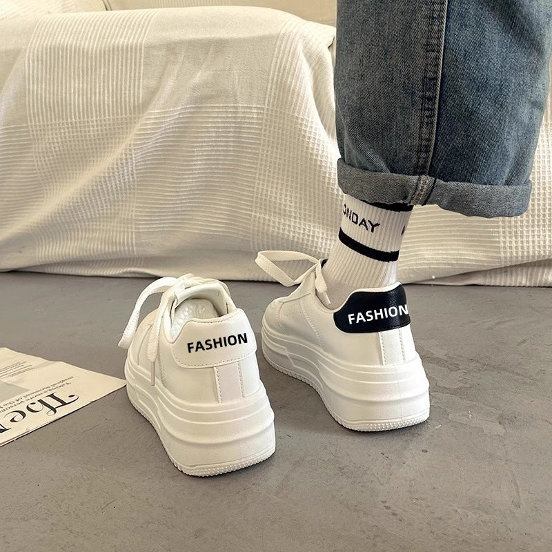 Women Fashionable Platform Sneakers with Comfortable Heel Protection Mune Fashion