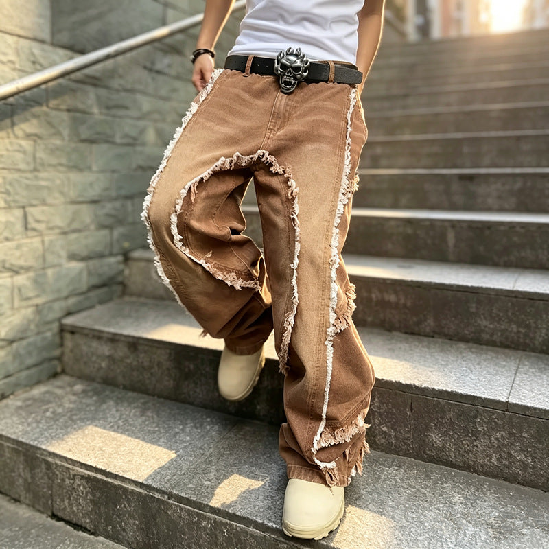Men's Fashion Relaxed-Fit Jeans Mune Fashion