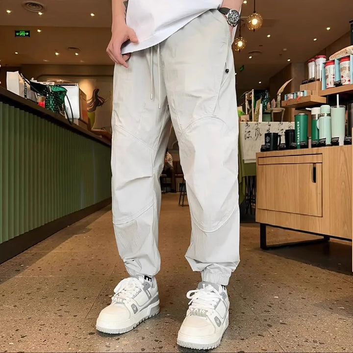 Men's Lightweight Cargo Pants with Practical Side Pockets Mune Fashion
