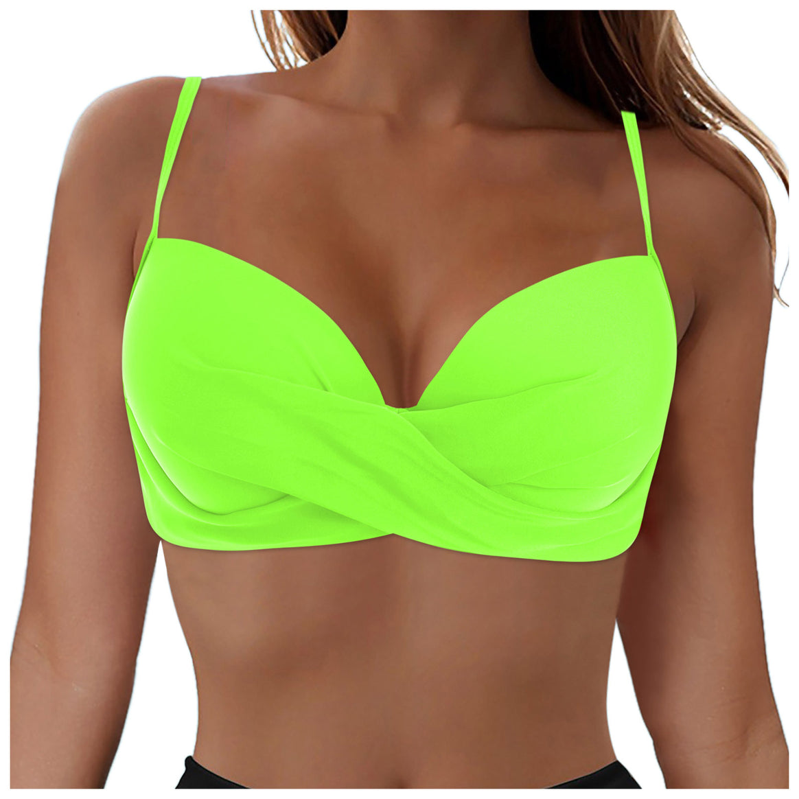 Ladies Elegant Bikini Top with Wrap Design Mune Fashion