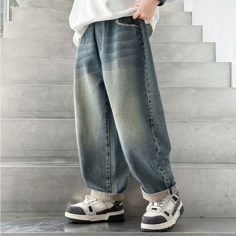 Men's Casual Loose-Fit Jeans Mune Fashion