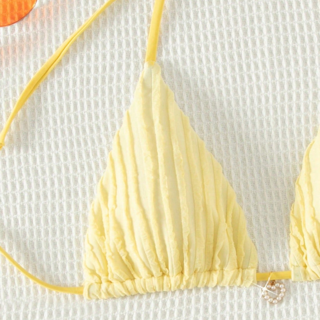 Women’s triangle bikini with unique structure Mune Fashion