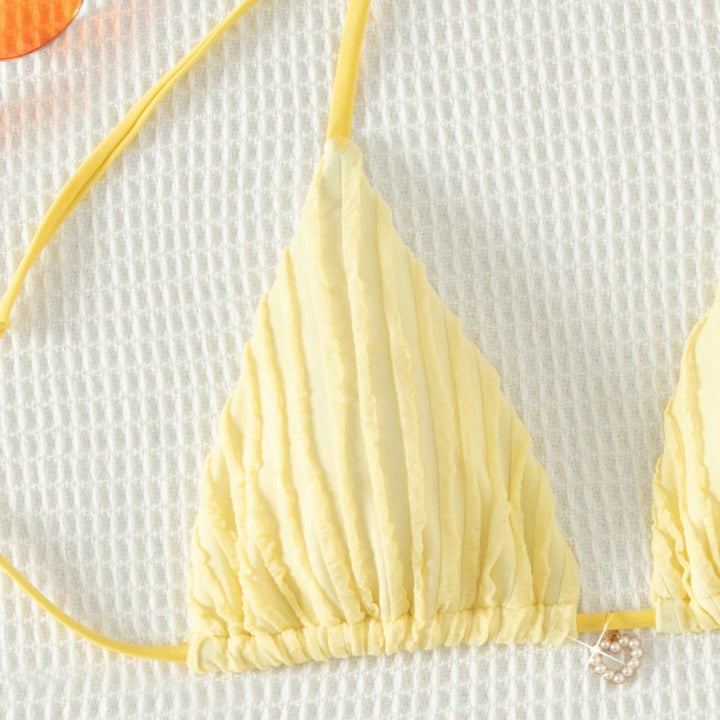 Women’s triangle bikini with unique structure Mune Fashion