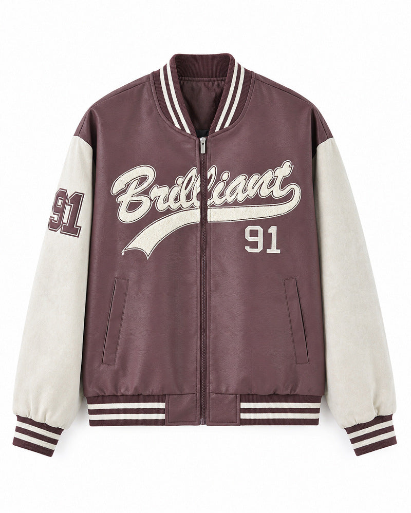 Men's Stylish Bomber Jacket with Sporty Cut Mune Fashion