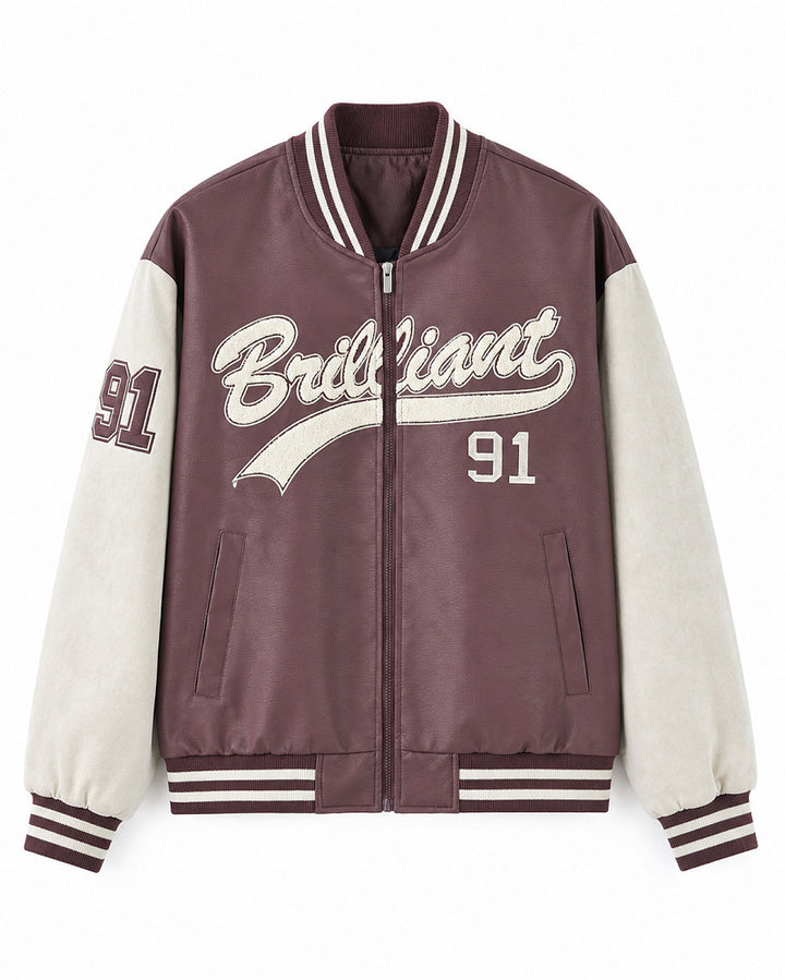 Men's Stylish Bomber Jacket with Sporty Cut Mune Fashion