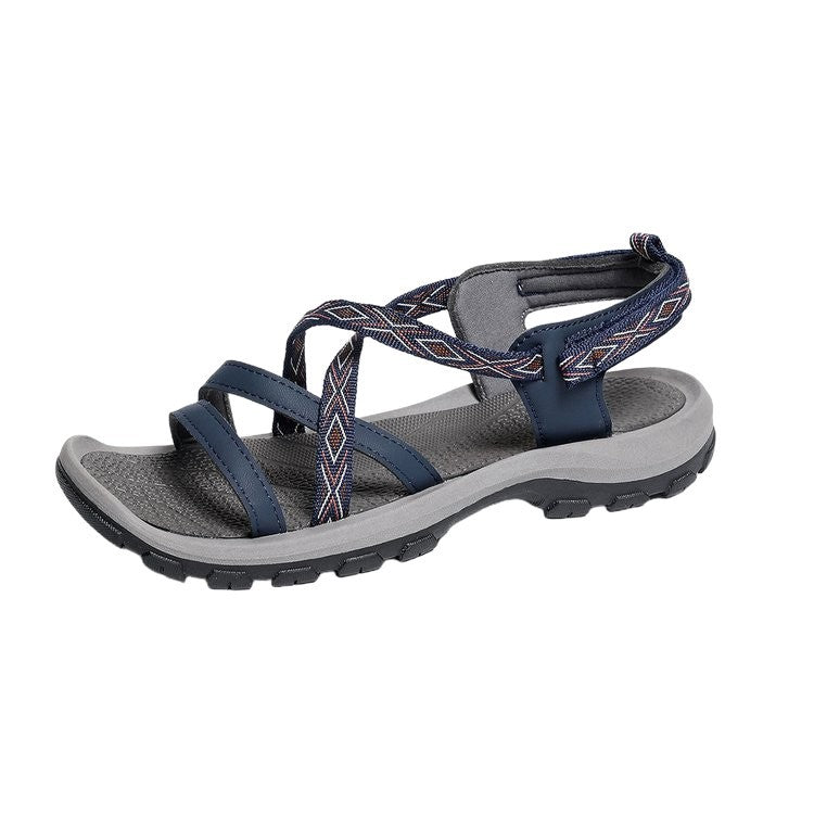 Women's outdoor trekking sandal with padded footbed and non-slip sole Mune Fashion