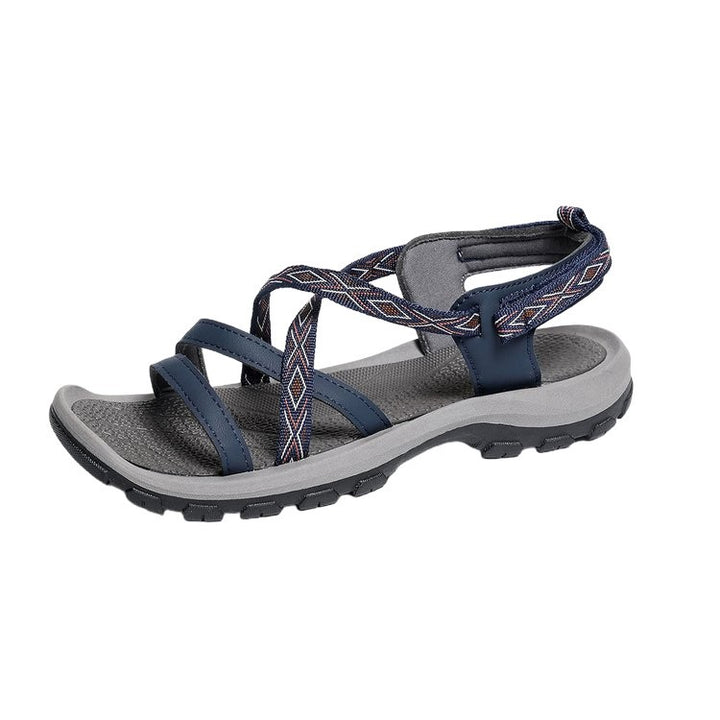 Women's outdoor trekking sandal with padded footbed and non-slip sole Mune Fashion